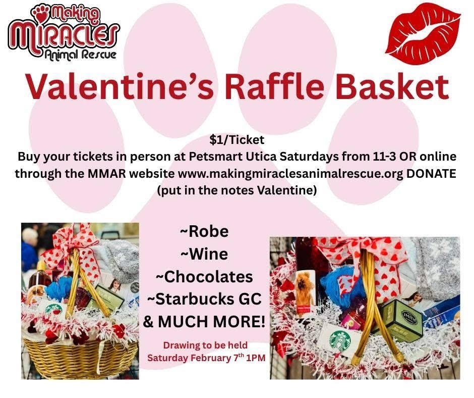 Valentine Raffle Flyer