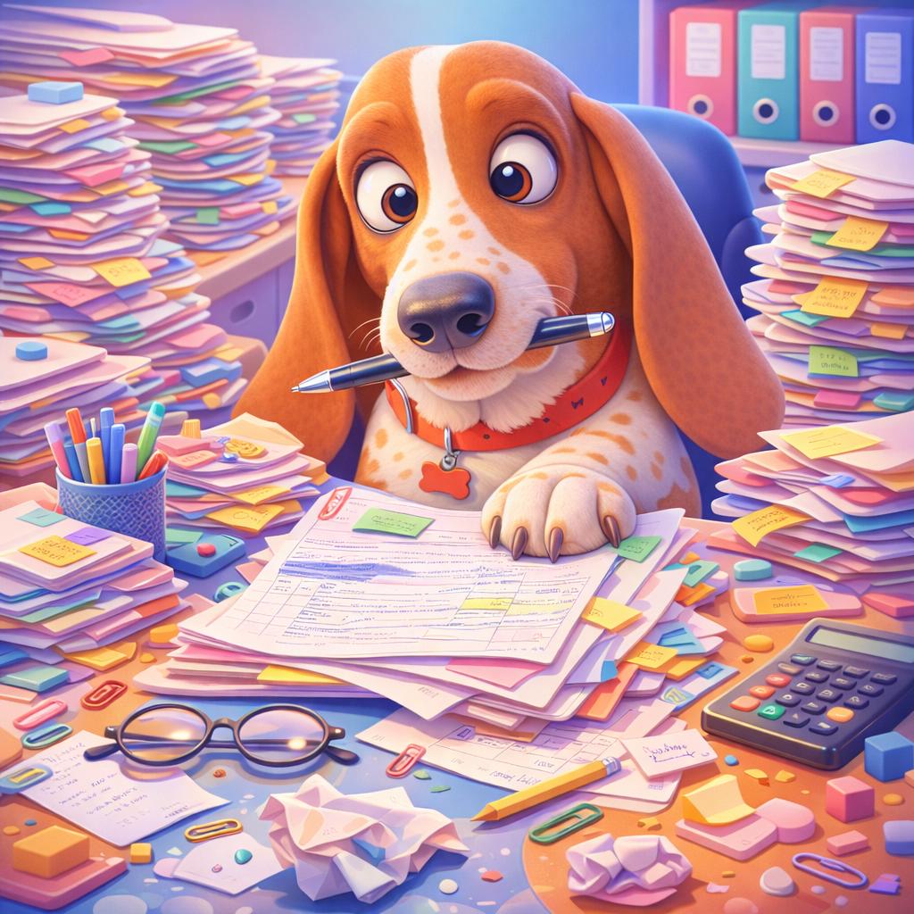 Basset hound paperwork