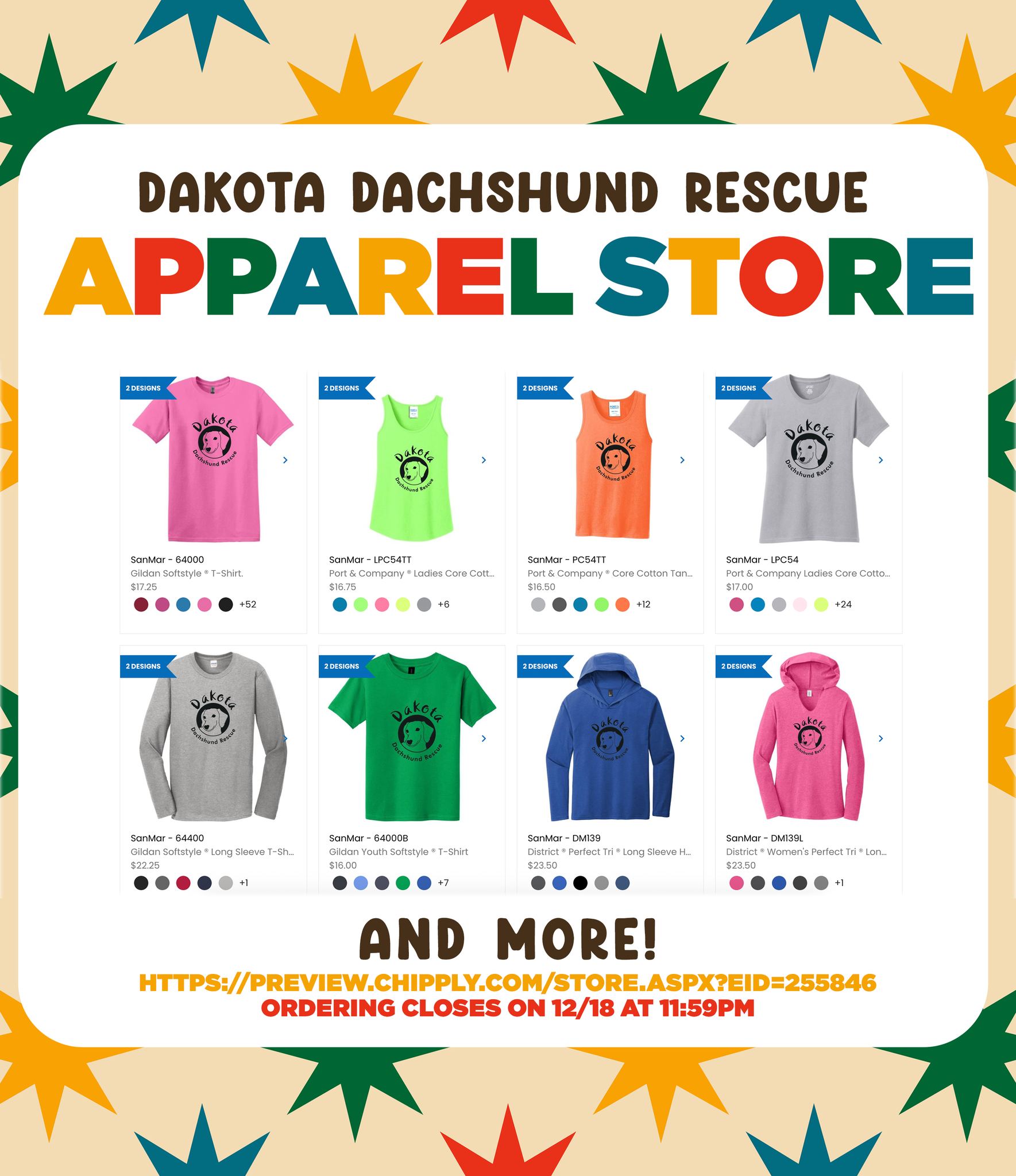 DDR apparel store 12 2023