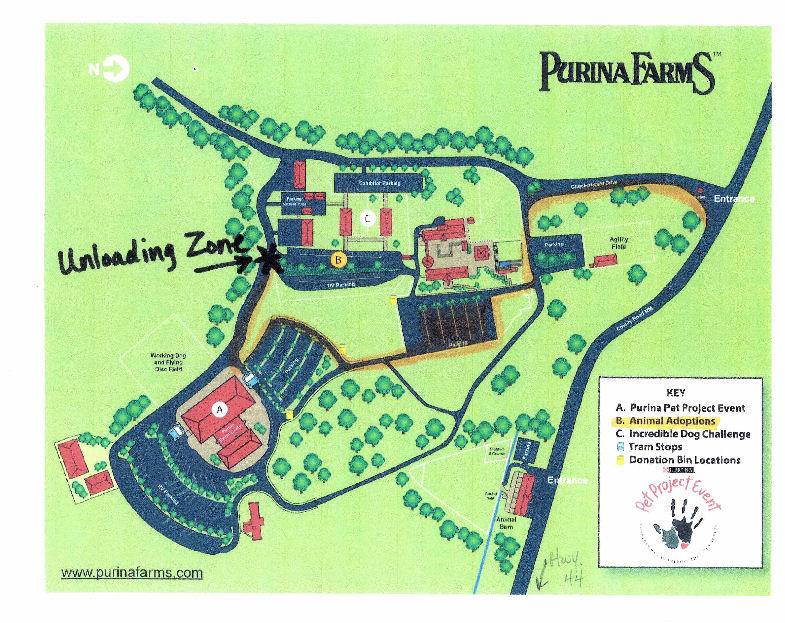 Purina Pets4People 2011 Event Area
