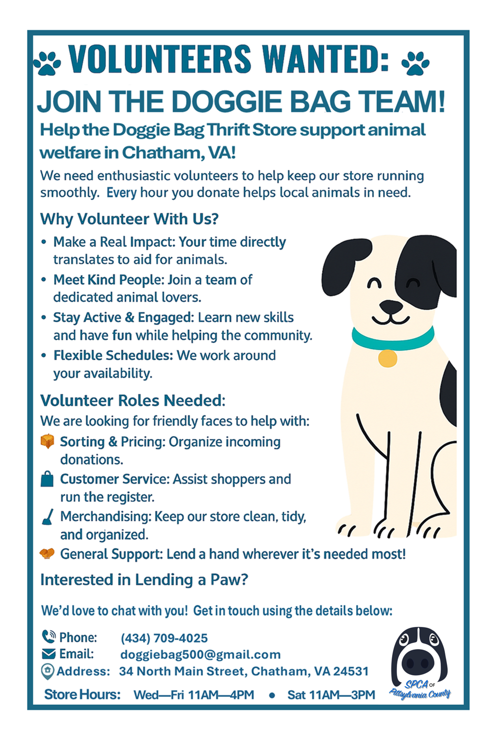 Doggie Bag Volunteer 4