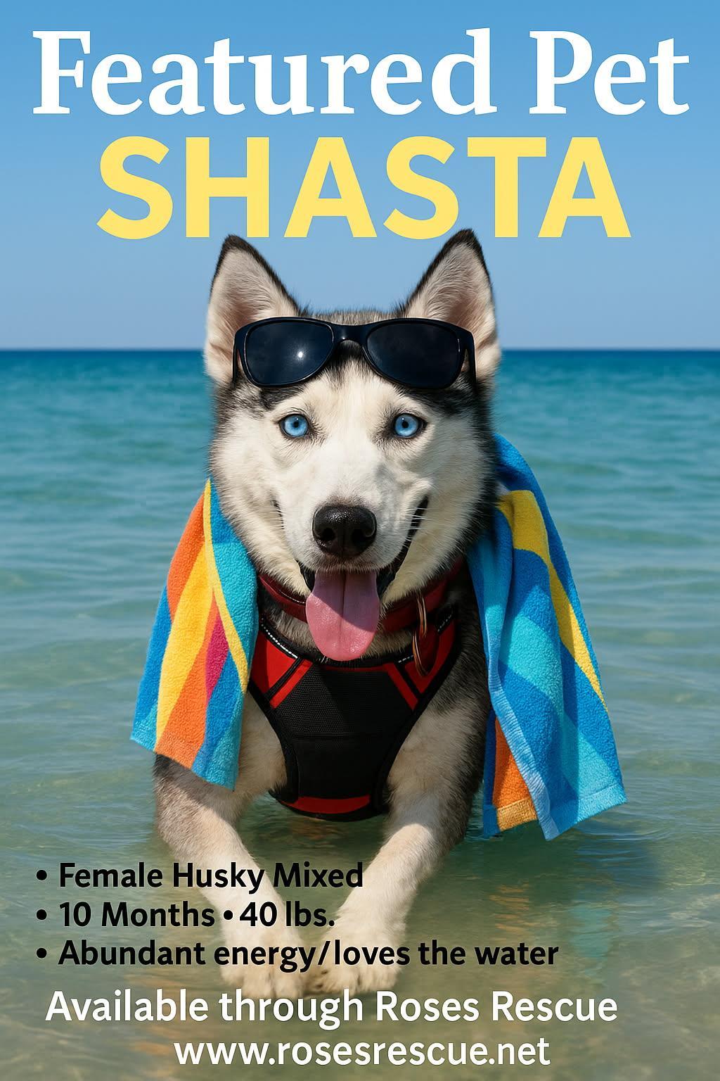 Featured Pet - Shasta