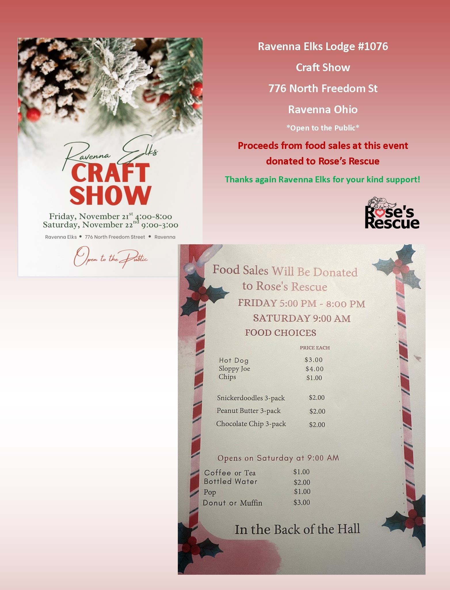 Elks Craft Show 2025