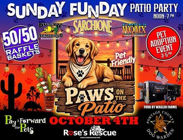 Paws on the Patio-Dusty Armadillo 2026 Paws on the Patio-Dusty Armadillo 2026