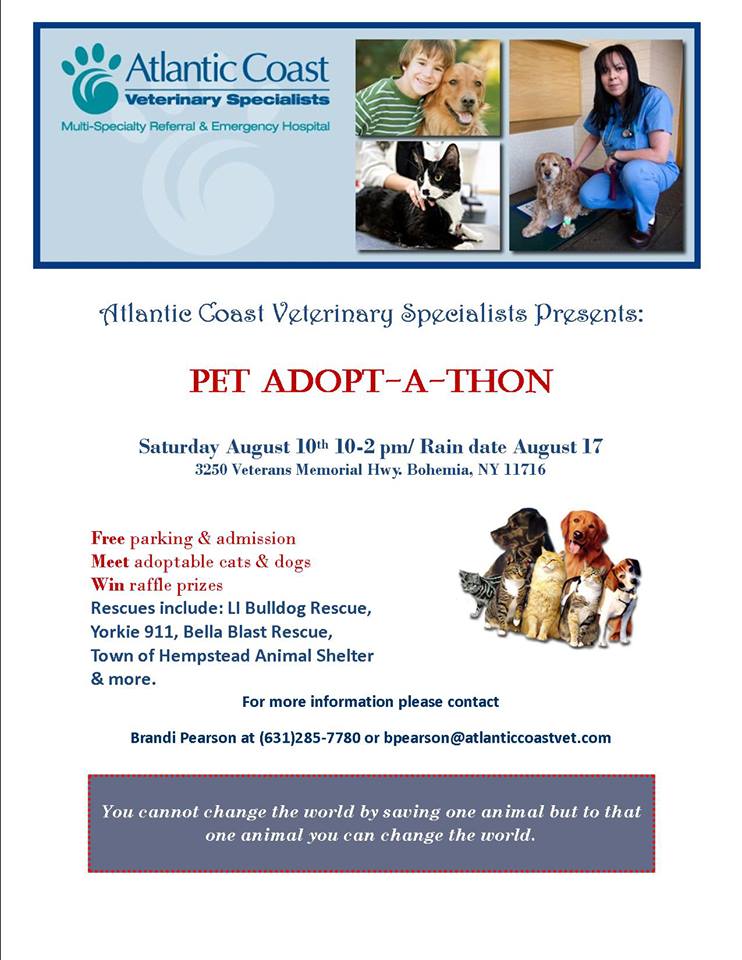 Atlantic Coast Pet Adopt a Thon