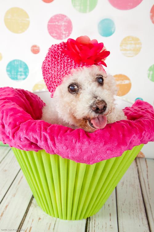 Hannah with her hat