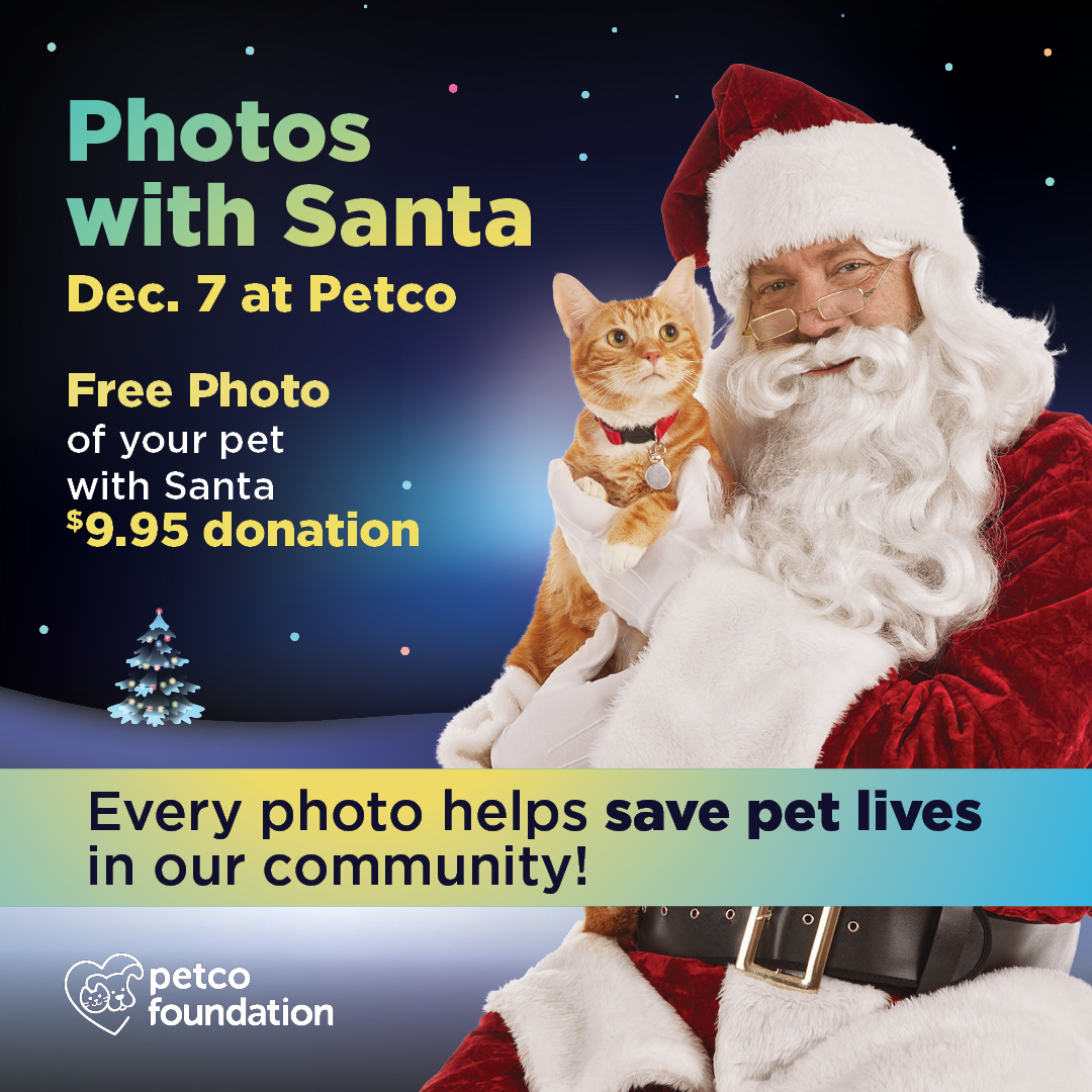 2019 Photos with Santa at Petco