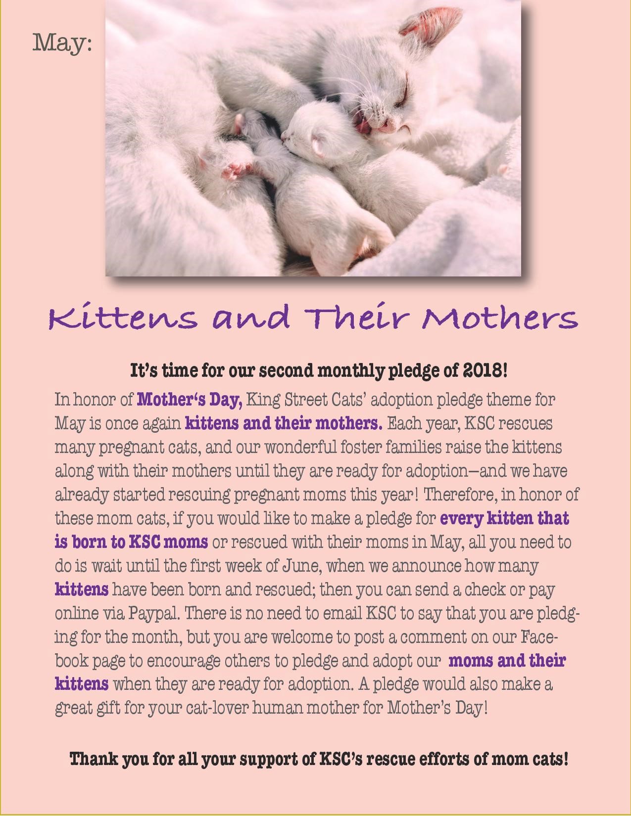 2018 May Adoption Pledge