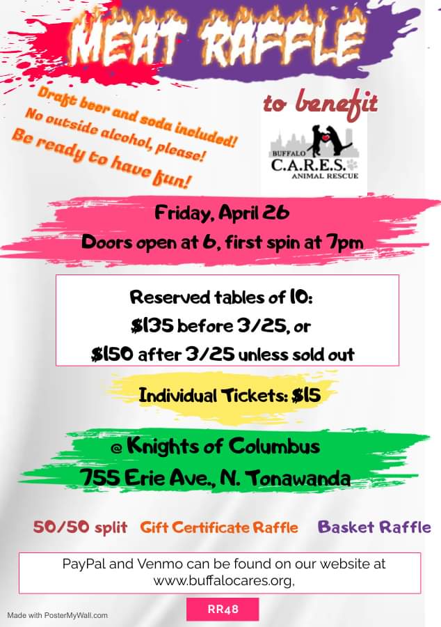 Buffalo Raffle Buffalo C.A.R.E.S.