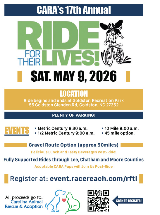 Ride For Their Lives Flyer