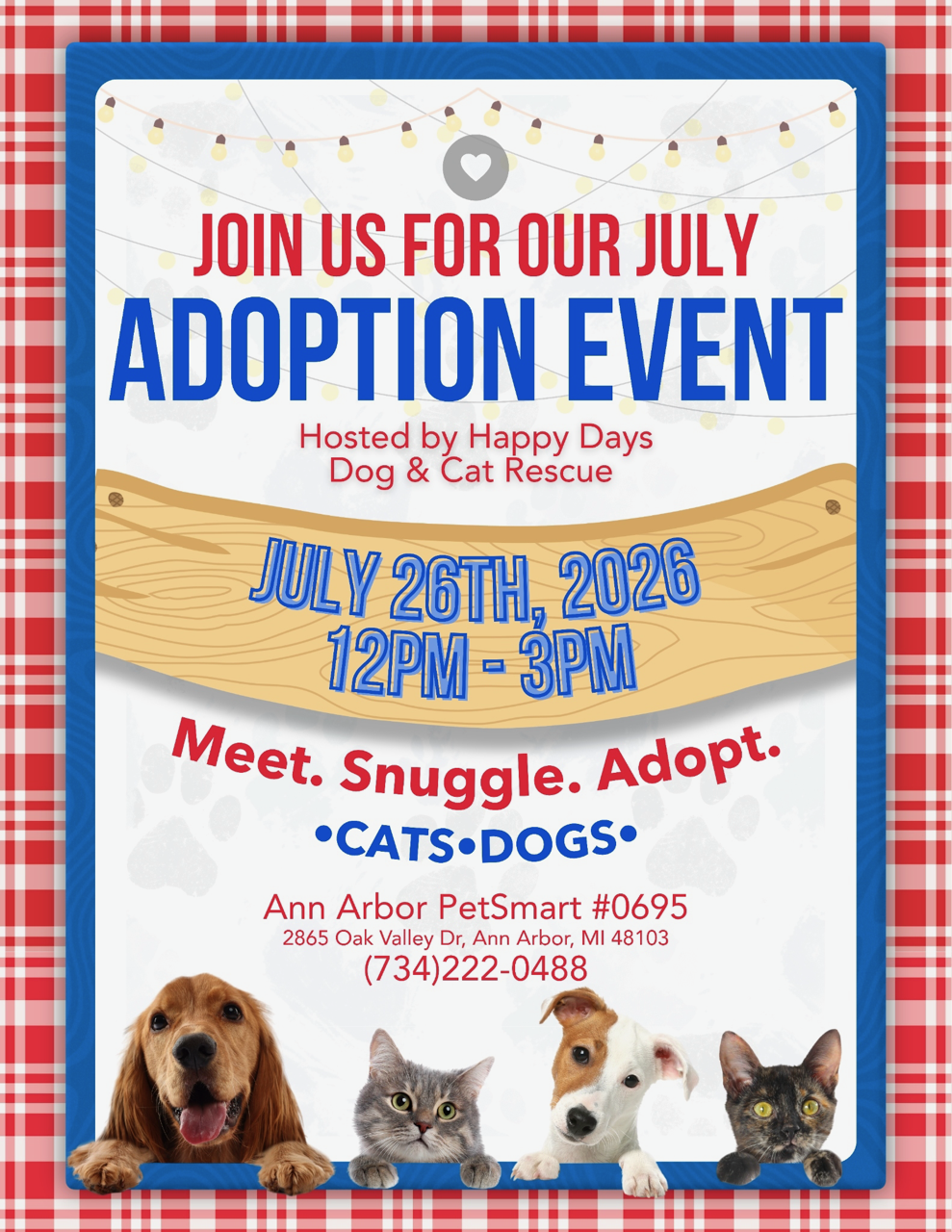 Petsmart Adoption Event-Ann Arbor
