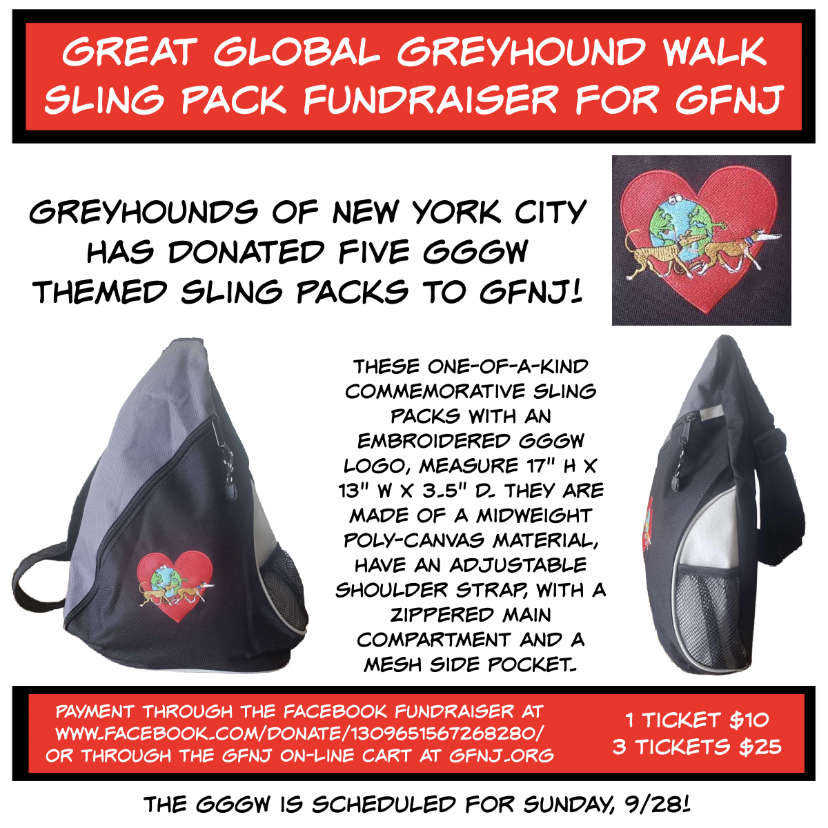 GGGW Sling Packs