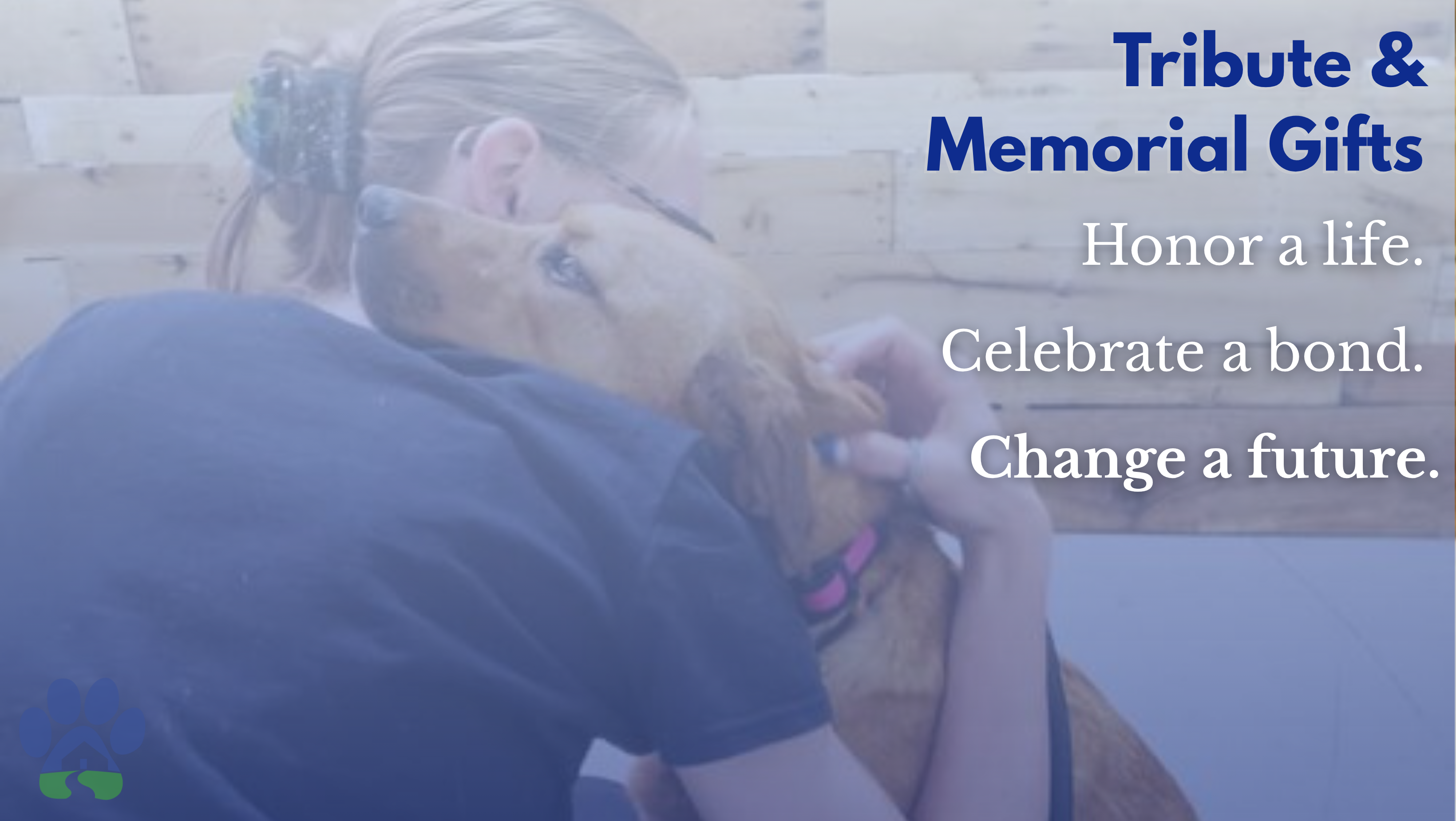 Tribute & Memorial Donations Webpage Banner