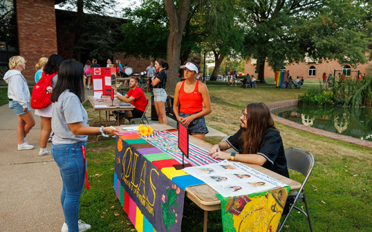 Central students enjoy a wide variety of on-campus involvement opportunities and events, including athletics and fine arts.