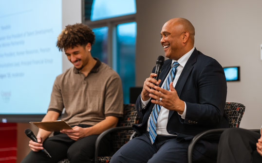 Students at Central College