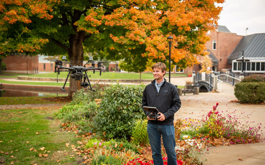 Students at Central College