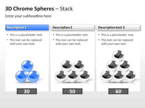 3D Spheres 85 