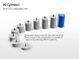 3D Cylinders 13 