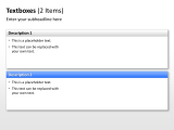 Text Boxes 3 