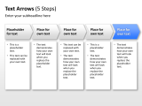 Text Arrows 10 