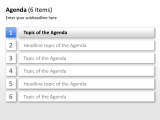 Agenda Chart 4 