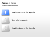 Agenda Chart 30 