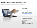 Contact and Thank You Slides 6 