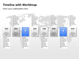 Timeline Worldmap / Globe 4 
