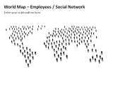 People Silhouettes - World Map 2 