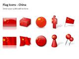 Flag Icons - China 1 