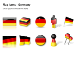 Flag Icons - Germany 1 