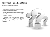 3D Symbols - Question Marks 2 
