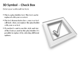 3D Symbols - Check Box 4 