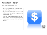 Vector Icon - Dollar 
