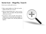Vector Icon - Magnifying Glass 