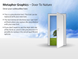 Metaphor Graphics - Door To Nature 2 