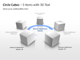 3D Circle Cubes 
