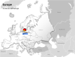 Continent Map - Europe 5 german