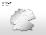 Germany 3D - Federal States 1 german