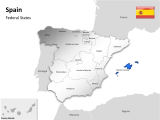 Spain - Federal States 1 german