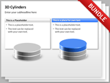 3D Cylinders Bundle 