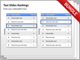 Table Ranking Bundle 