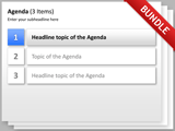 Agenda Chart Bundle 