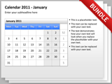Calendar 2011 Bundle 