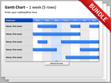 Gantt Chart Bundle 
