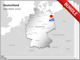 Germany Map Bundle english