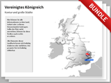 United Kingdom Map Bundle english