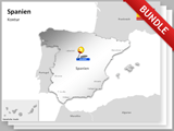 Spain Map Bundle english
