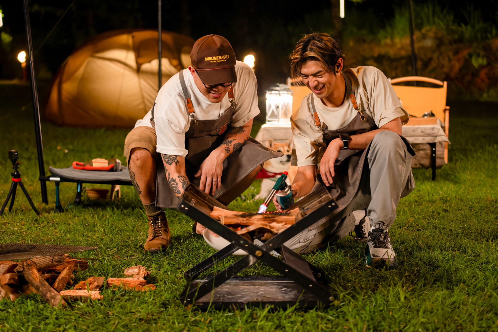 具俊曄第一次挑戰露營野炊 得意炫技大小S最愛「這一道」