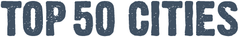Top 50 Most Popular Cities